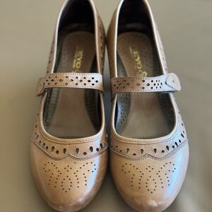 Girls' Brown Mary Jane Shoes